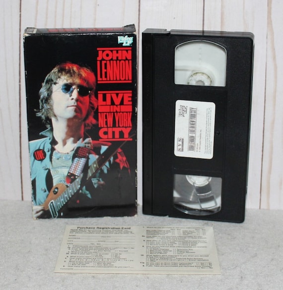John Lennon Live In New York City vhs - Etsy 日本