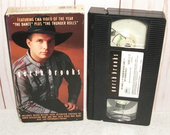 Garth Brooks 1991 Vintage VHS Music Video Cassette Tape - Etsy