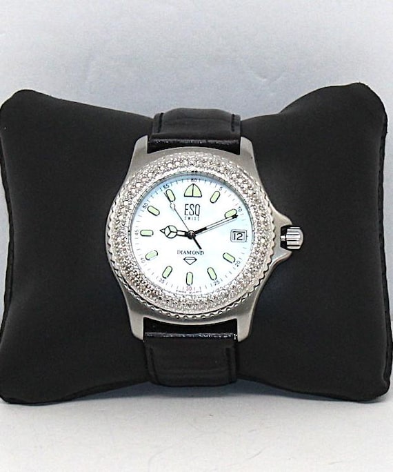 Vintage ESQ Swiss Watch By Movado Vintage ESQ Movado Ladies Watch: Two-tone Stainless Steel  main image 3