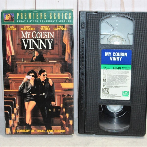 Mijn neef Vinny vhs