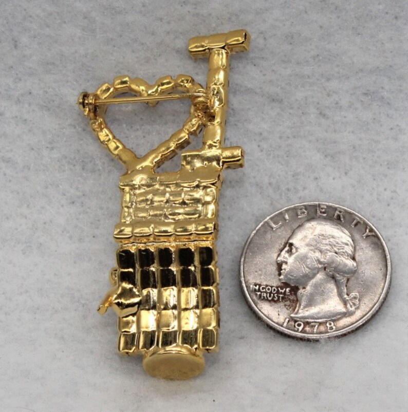 Vintage Slot Machine Gambling Brooch Etsy