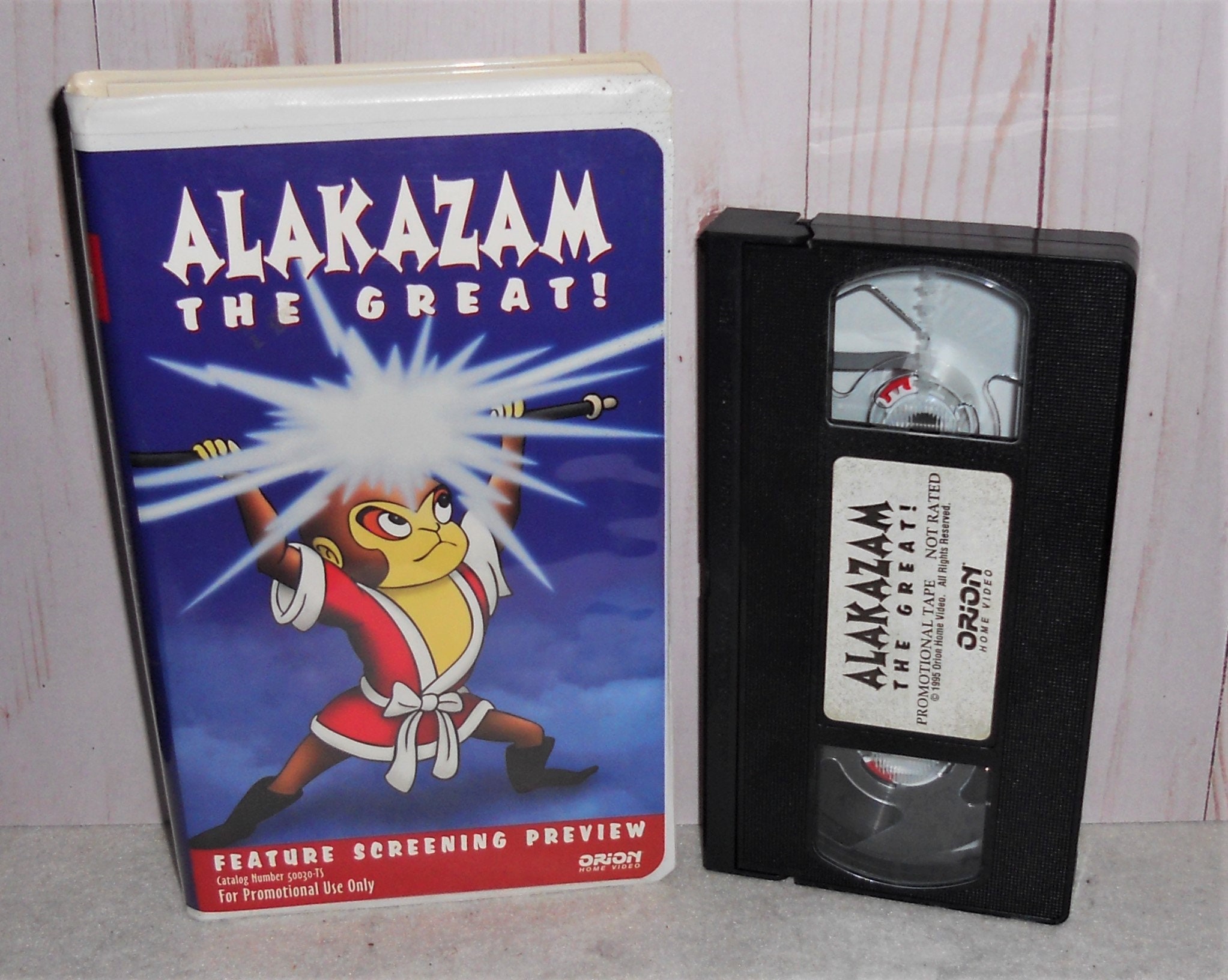 Alakazam the Great VHS Promotional Tape (1961) Orion Home Video - Etsy