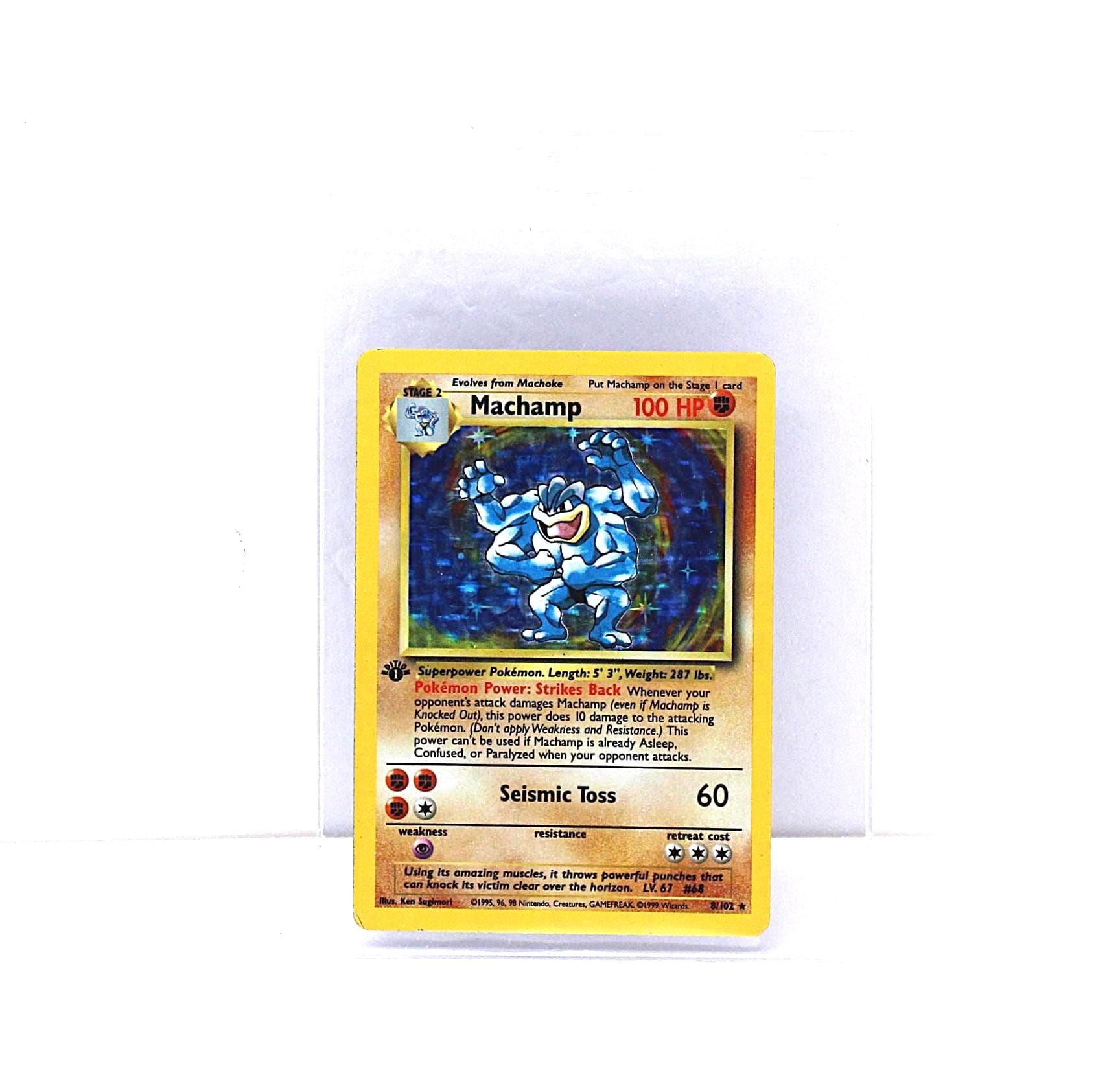 1st Edition Machamp - Etsy