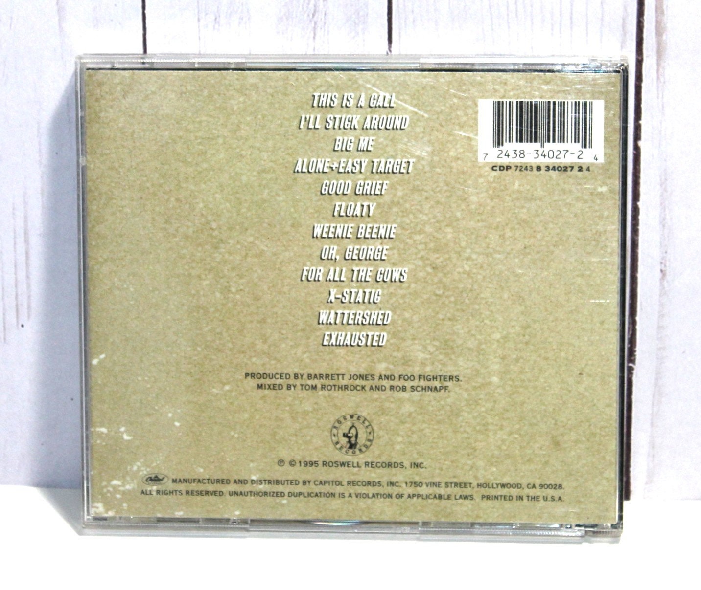 Foo Fighters CD - Etsy Canada