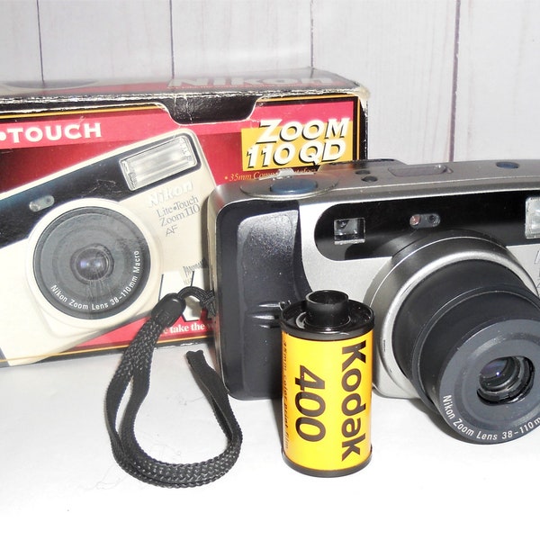 Nikon Zoom 110QD 35mm Film Camera