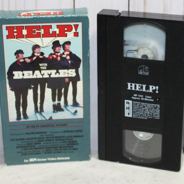 Help With The Beatles vhs