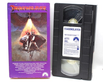 Dragonslayer VHS Tape - 1981 Paramount