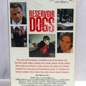 Reservoir Dogs vhs image 2