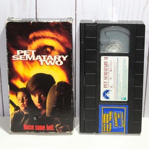 Pet Sematary Two vhs
