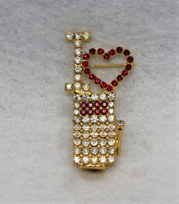 Vintage Slot Machine Gambling Brooch Etsy