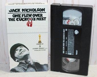 One Flew Over The Cuckoos Nest vhs