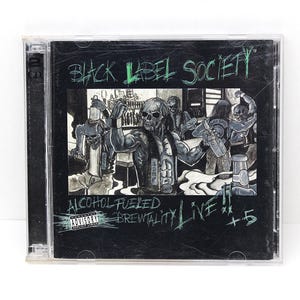 Black Label Society Alcohol Fueled Brewtality Live 2 Disc CD