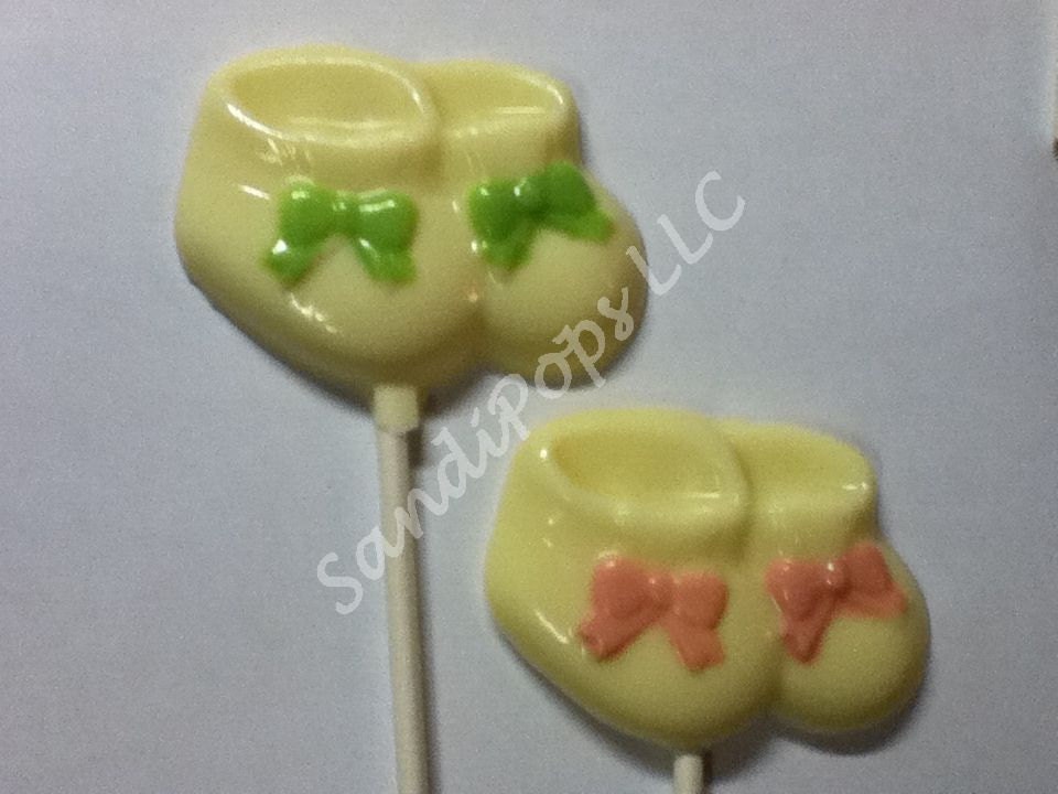 24 Baby Shower Baby Announcement Girl Boy Bootie Chocolate