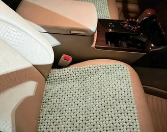 Handgemaakt autostoelkussen van bodhizaad, natuurlijke koelmat, antislip bureaustoelkussen