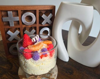 Candela alla meringa di frutta dolce