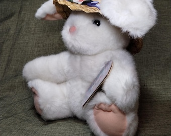 Retired Hallmark Heidi Rabbit Plush Stuffie Collectible New with Tags