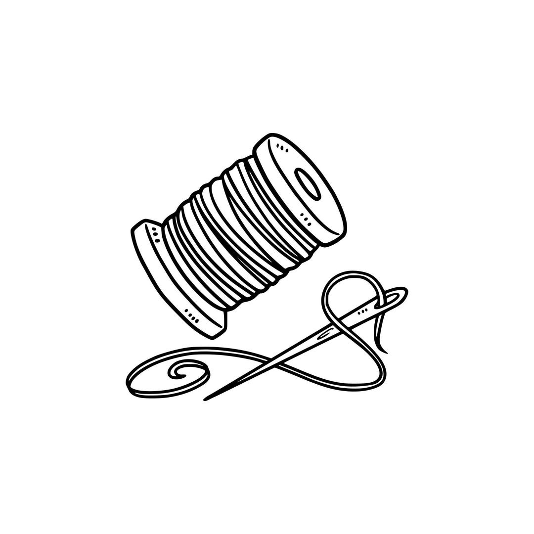 Foot. Call Thread Svg Vintage Thread Spool SVG, Needle and Thread Silhouette, Sewing Machine ...