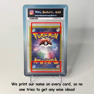 2024 Vaporeon Prismatic Evolutions Proxy | Pokimon Display Card | Graded Proxy | Jpn | PSA Case bild 2