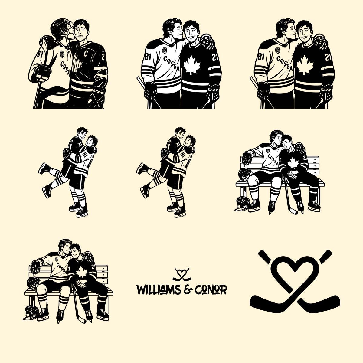 Heated Rivalry T Shirt Svg | Ilya Rozanov, Shane Hollander by Connor ...