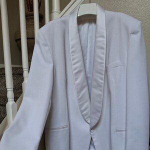 Blazer Dinner Suit Vintage Raffinati Men's White Tuxedo Jacket