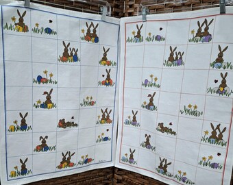 Vintage Halbleinen TrioLino Tea Towels 1 lot of 2 - 25"x19"