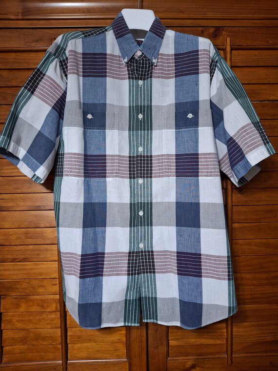 roundtree and yorke men's dress shirts Amazon.com: Gold Label Roundtree & Yorke Big and Tall Wrinkle Free Shirts Long Sleeve Button Down Casual Dress Shirt with Pocket (Rich Brown 046 Multi, XX-Large Big, 2XB) : Clothing, Shoes &