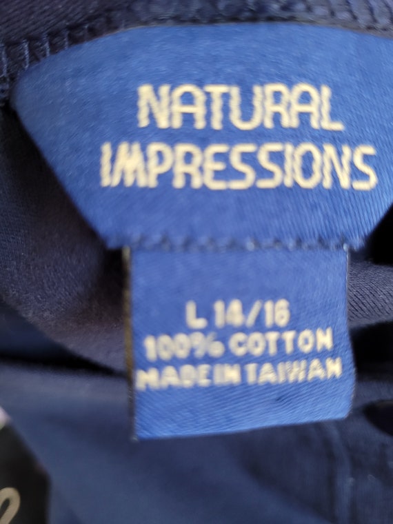 Vintage Natural Impressions Rare women's button d… - image 6