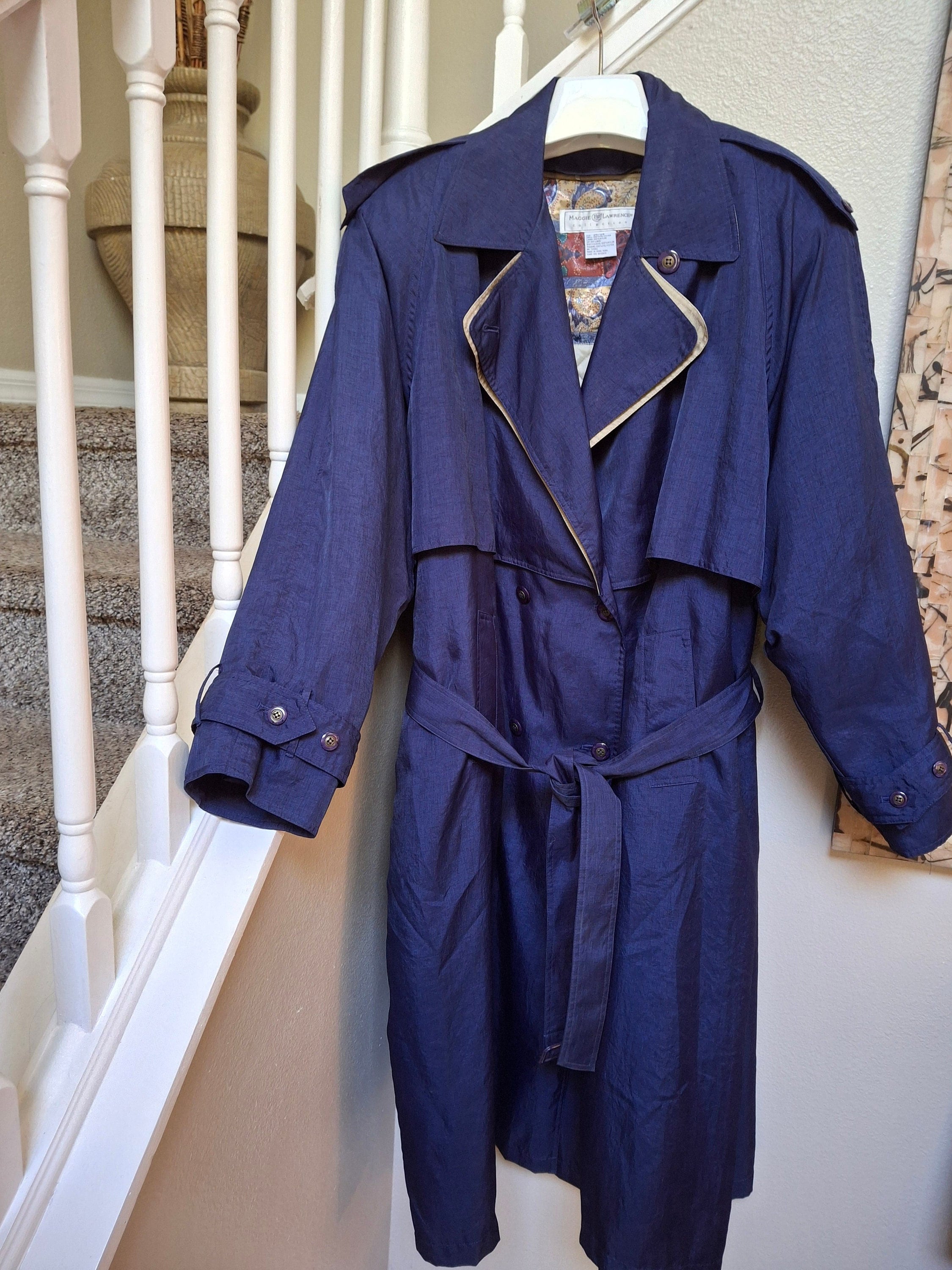 Vintage Maggie Lawrence Collection Dark Blue Double Lining, 1