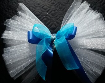 Mermaid BootyVeils 15.99/Free SHIPPING/Great for Bride or Birthday Batch/Any ocassion/Clips on to Bikini,shorts,skirt, jeans