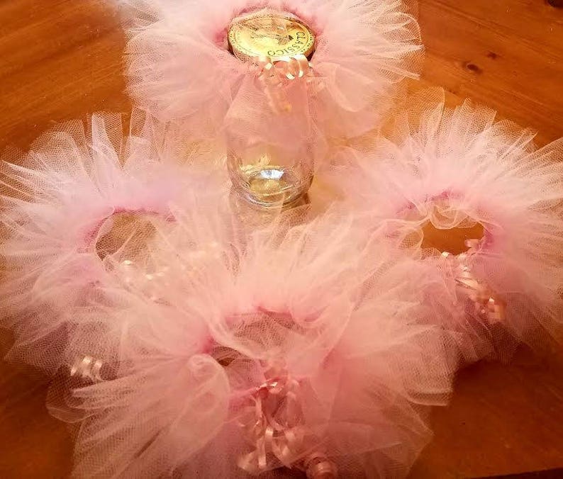 Mason jar Tutus 10 for 47.00 and free domestic shippingwedding  Baby Shower any occasion favors
