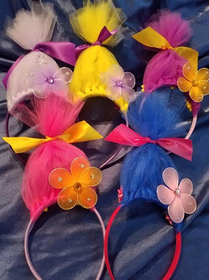 any occasion headbands Birthday Troll headbands 8.99 and FREE Shipping or Disney Bachelor party Disney Inspired,