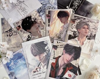 Cat Butler Photocards Love Otome Deepspace Zayne Rafayel Caleb Sylus ...