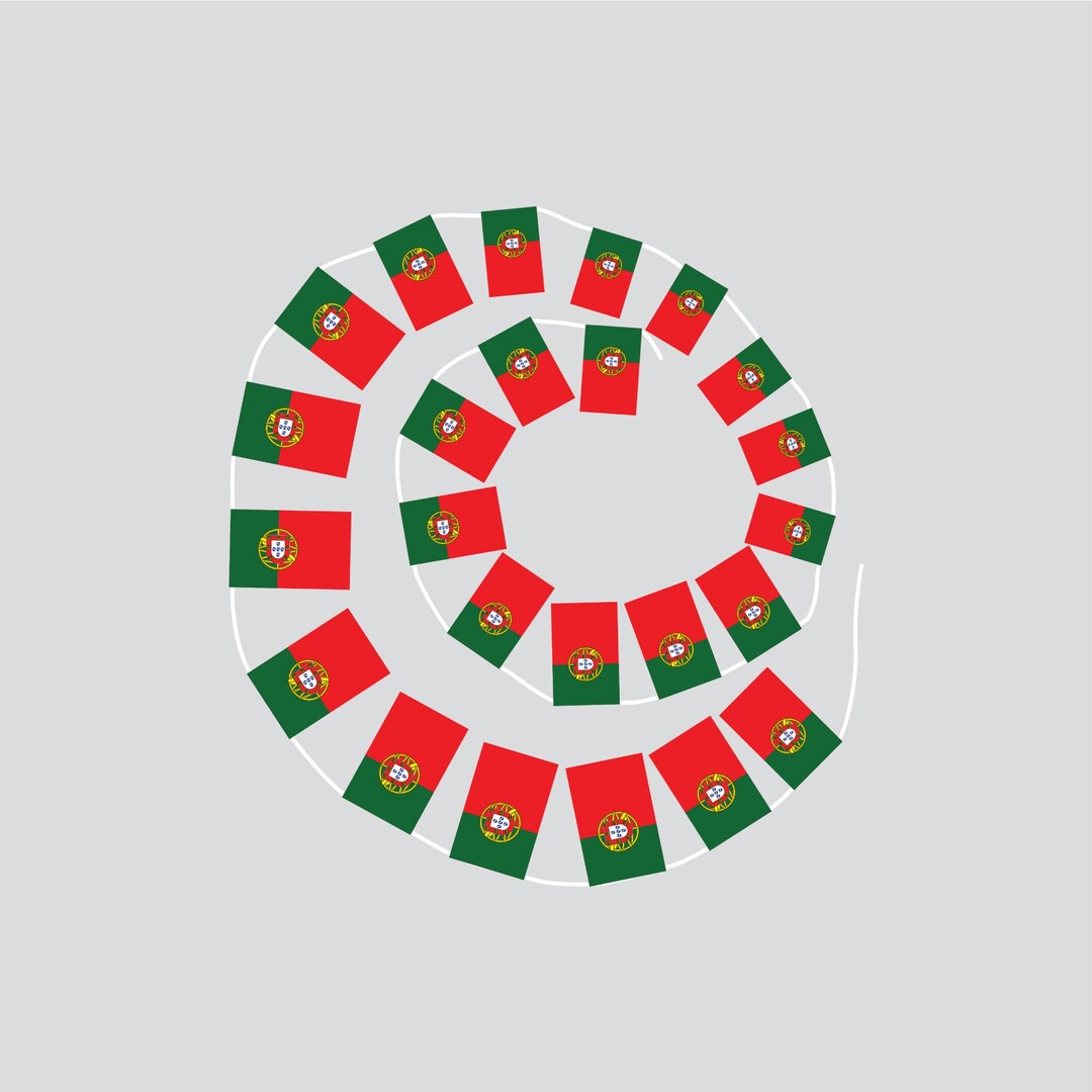 Portugol String Portugal Hand-tied String Flags & Bunting - Etsy