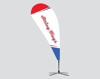 Medium Tear Drop Flag Kit