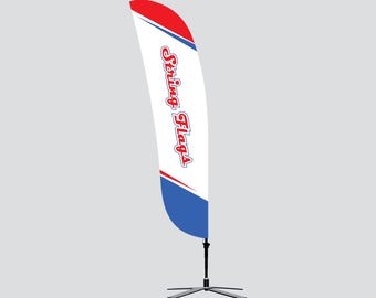 Large Feather Flag Kit