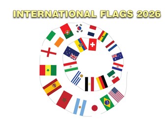 Banderas de cuerda atadas a mano para el Campeonato Internacional de Fútbol 2026