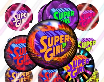 Download Supergirl Bottle Etsy PSD Mockup Templates