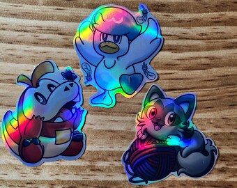 limited run! Holographic Pokemon Starter!