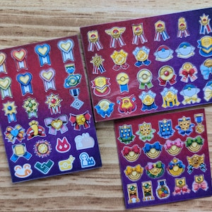 Pokémon Ribbons and Marks Sticker/Magnet Sheets image 3