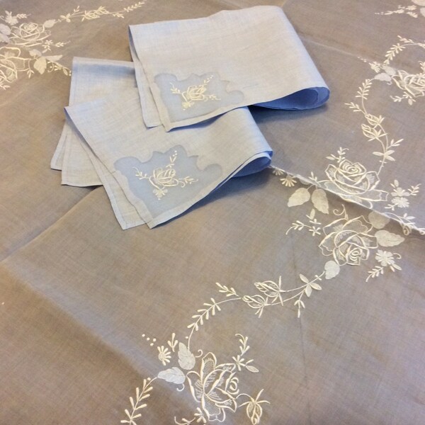 Irish Linen Tablecloth Etsy