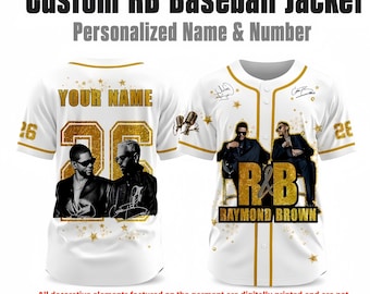 Usher Chris Brown R&B Tour 2026 Crop Jersey, Personalized Concert Shirt