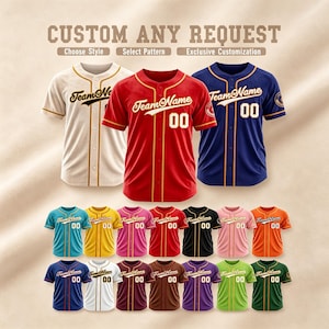 Custom commemorative baseball jerseys, American patriotic jerseys, with sewn/printed names and numbers, available for boys, girls and teens.