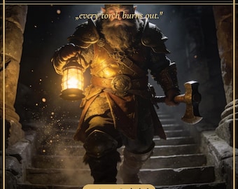 Dungeon Crawl NPC + Map Pack · 25 D&D 5e Cards + Dungeon Battle Maps · Roll20 Foundry VTT · Printable · Instant Download