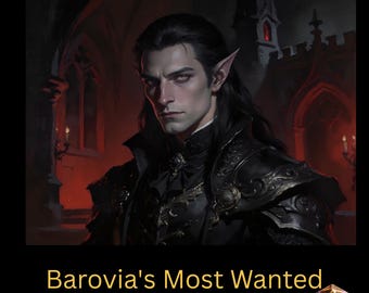 D & D Character Art Pack - Barovias Meistgesucht | 10 AI-generierte Illustrationen | Fluch des Strahd