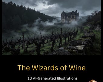 D&D Ort und Charakter Art Pack — Zauberer des Weins 10 Illustrationen Curse of Strahd