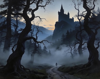 Curse of Strahd Barovia Bundle - Charaktere, Karten, Atmosphäre (Digitaler Download) 15 Gesamt