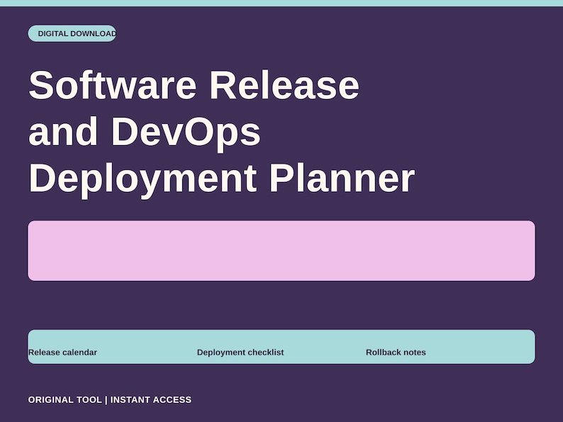 Software Release and DevOps Deployment Planner for Web Agencies image 1