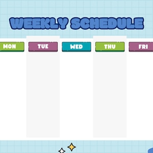 ADHDや神経発達障害のあるお子様向けの印刷可能な週間ルーティン表｜バックパックの荷造りチェックリスト｜毎日のタスクを視覚的に確認