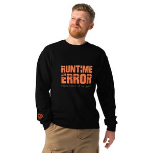 Crew neck sweatshirt