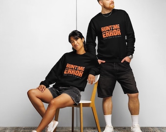 Developer Sweatshirt – Runtime Error Stack Gains Fleece Hoodie